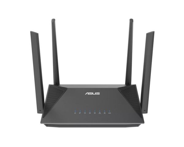 Router: Asus RT-AX52 AX1800 Dual Band WiFi 6 Extendable Router - 90IG08T0-MO3H00