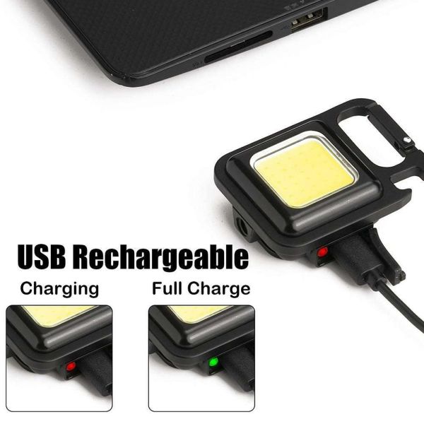 Mini Cob Flashlight 500Lumens