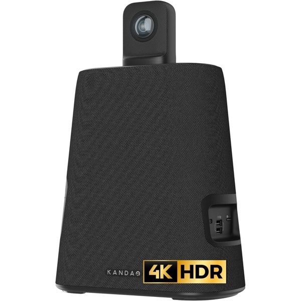 Conference Camera Kandao MT1002, 4K, USB-C, USB, RJ45, HDMI, BT, WiFi, Meeting Ultra Standard, 360° All-in-one AI Conference Device, Black