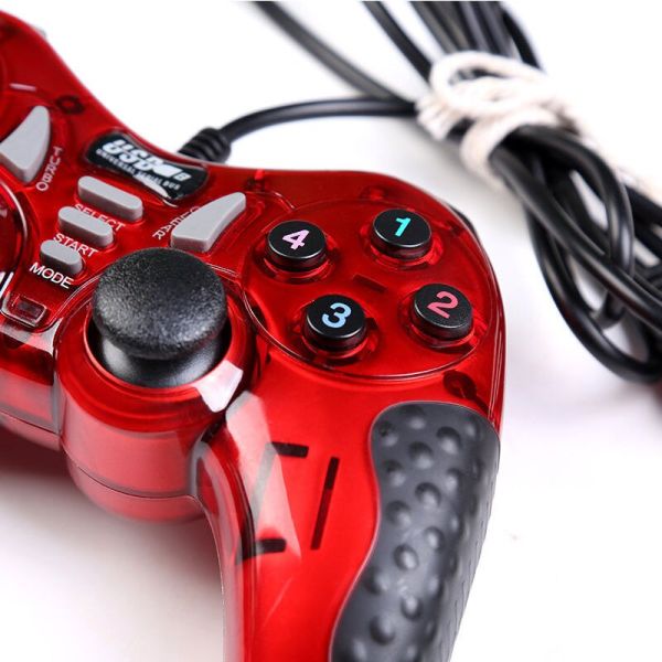 Double Shock USB Controller Red