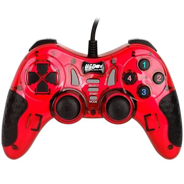 Double Shock USB Controller Red