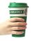 Starbucks Coffee Cup With Silicone Cover  Green