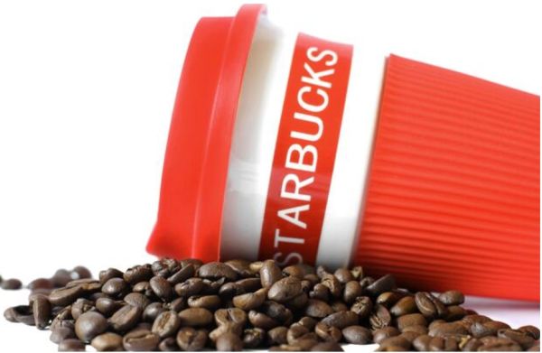 Starbucks Coffee Cup With Silicone Cover Red