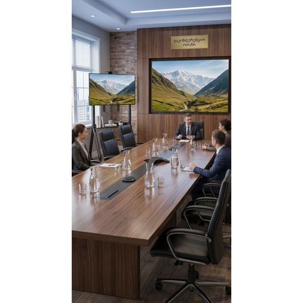 TV Mount AllScreen TR42, 42"-86", TV Mount With Roller, Black