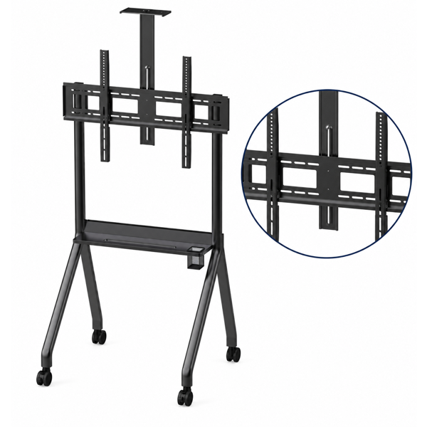 TV Mount AllScreen TR43, 55"-120", TV Mount With Roller, Black