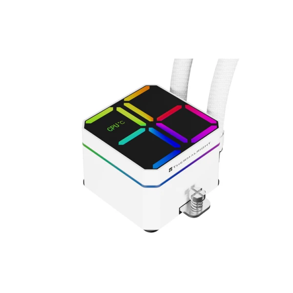 Cooler: THERMALRIGHT Magic Qube 360 ARGB WHITE CPU Universal Cooler