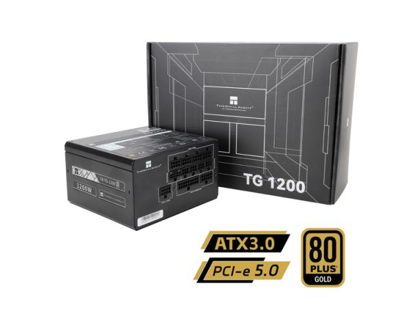 Power supply: THERMALRIGHT TR-TG-1200 1200W 80 PLUS GOLD ATX 3.1 Full-Modular