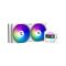 Zalman LCS Alpha 2 A24 ARGB, LGA1700, 1200, 115x, AM5, AM4, TDP 320W, white