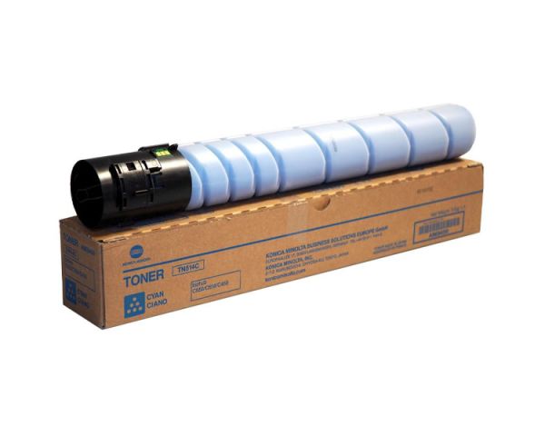 Cartridge: Konica Minolta TN-514C Cyan Original Toner Cartridge - A9E8450