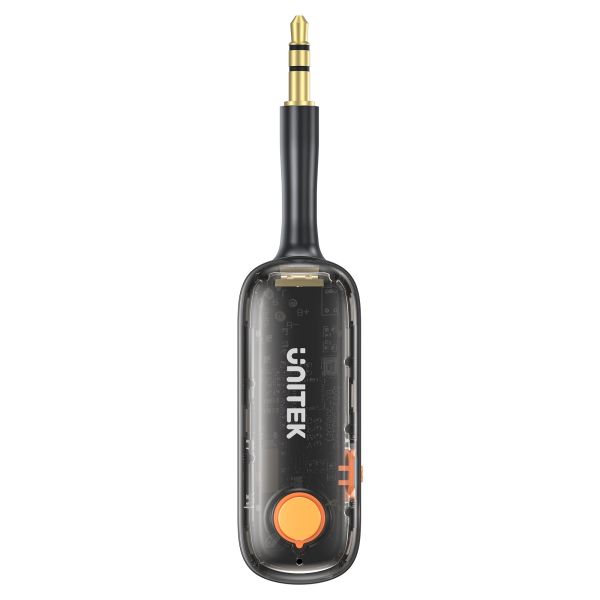 B1111A01, UNITEK, Bluetooth Adapter, 2-in-1 Bluetooth 5.3 Transmitter/Receiver, up to 10 m, latency 40ms, charge up to 10