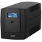 2E DD1500, 1500VA/900W, LCD,USB, 3xSchuko