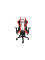 Gaming chair: Vertex NITRO Gaming Chair Red/White PU