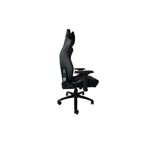 Gaming chair: Vertex Viper Gaming Chair Black Car Leather