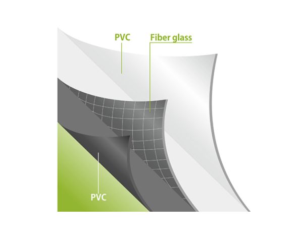 Projector screen: Vertex VX-PS-240M 135" 240x240cm 160°