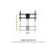 TV stand: Vertex VX-TV-ST01 TV Stand 37"-86"