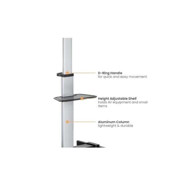 TV stand: Vertex VX-TV-ST01 TV Stand 37"-86"
