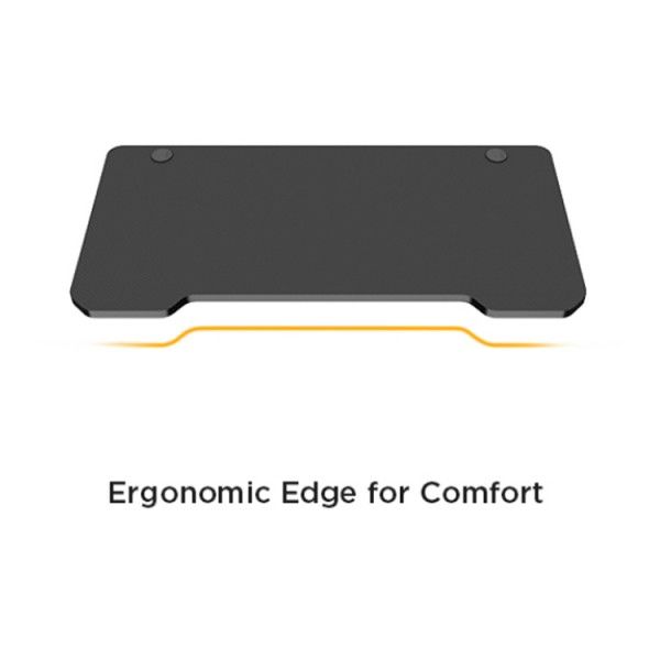 Desk: Vertex VX-GD-01B Conqueror Gaming Desk Black
