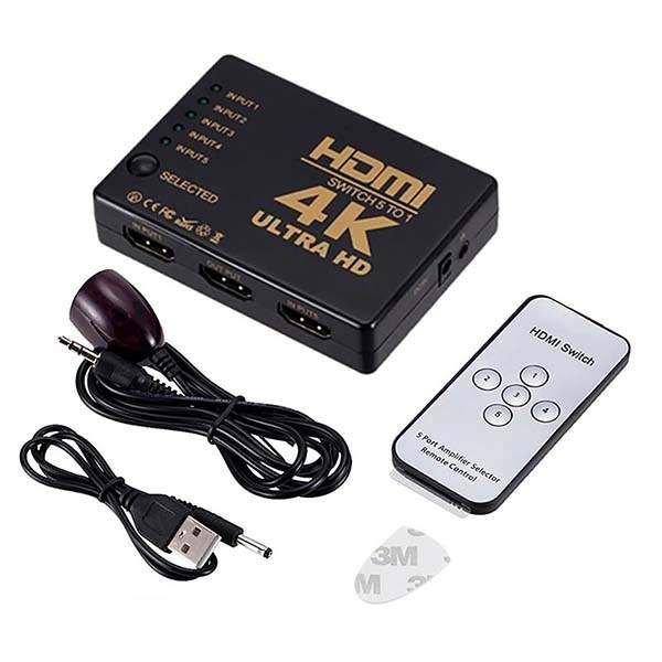 HDMI Switch 5in 1 out Bi-Direction Switch