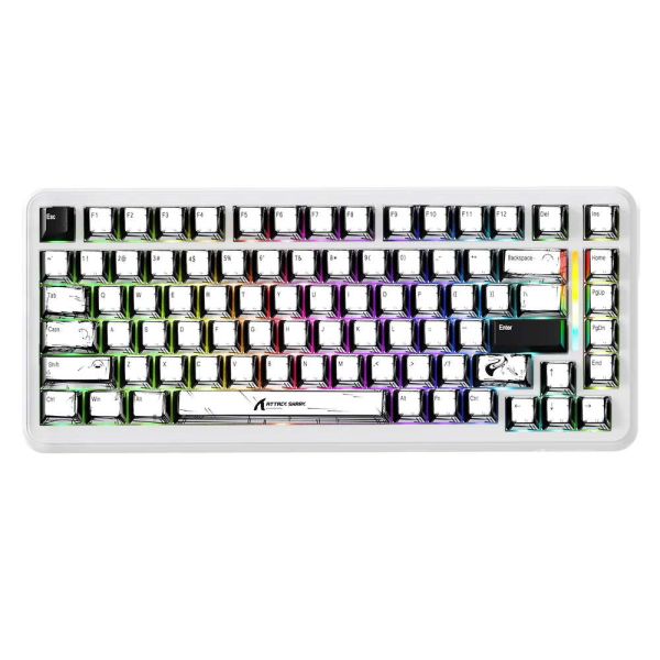 Attack shark X82 PRO Manga keycaps