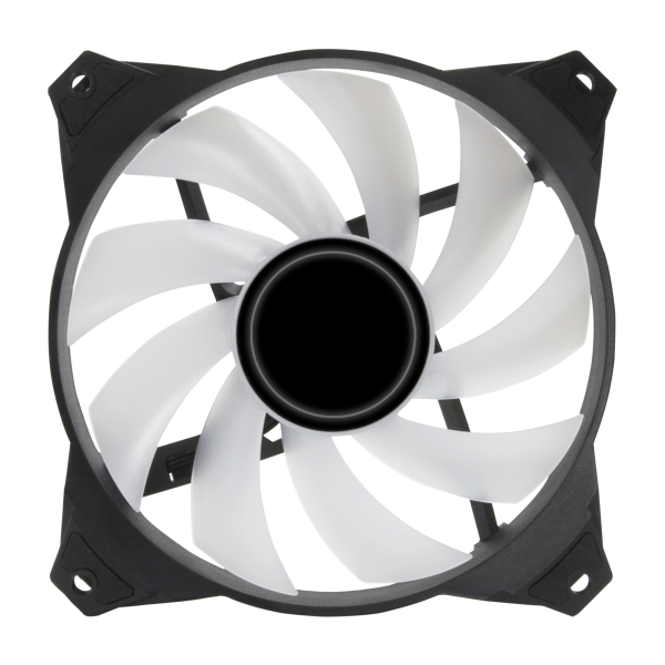 ZALMAN Case Fan INFINITY MIRROR ZM-IF120, ARGB, 120MM, 1200RPM ± 10%,3 PIN,BLACK FRAME