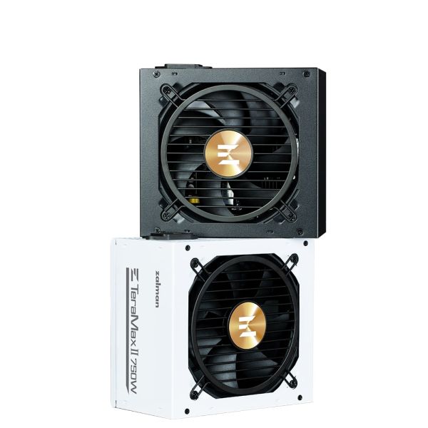 Zalman Power supply Teramax 2 WH (750W) >90%, 80+ Gold, 120mm, 1xMB 18pin+10pin, 2xCPU 8pin(4+4), 3xMolex, 8xSATA, 3xPCIe 8pin(6+2), 1х12VHPWR, Fully Modular